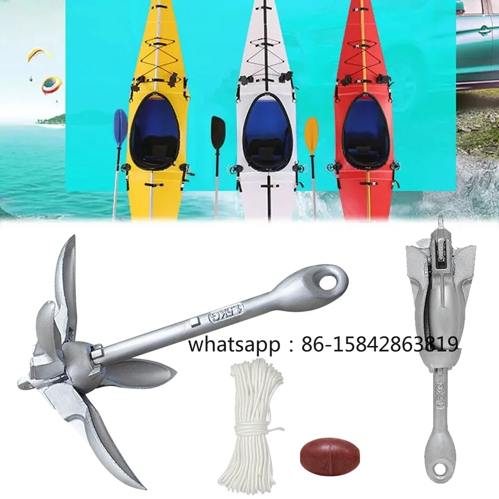 0.7KG 1.5KG Stainless Steel Fo - Fishing Kayak Anchor recensione e prezzo
