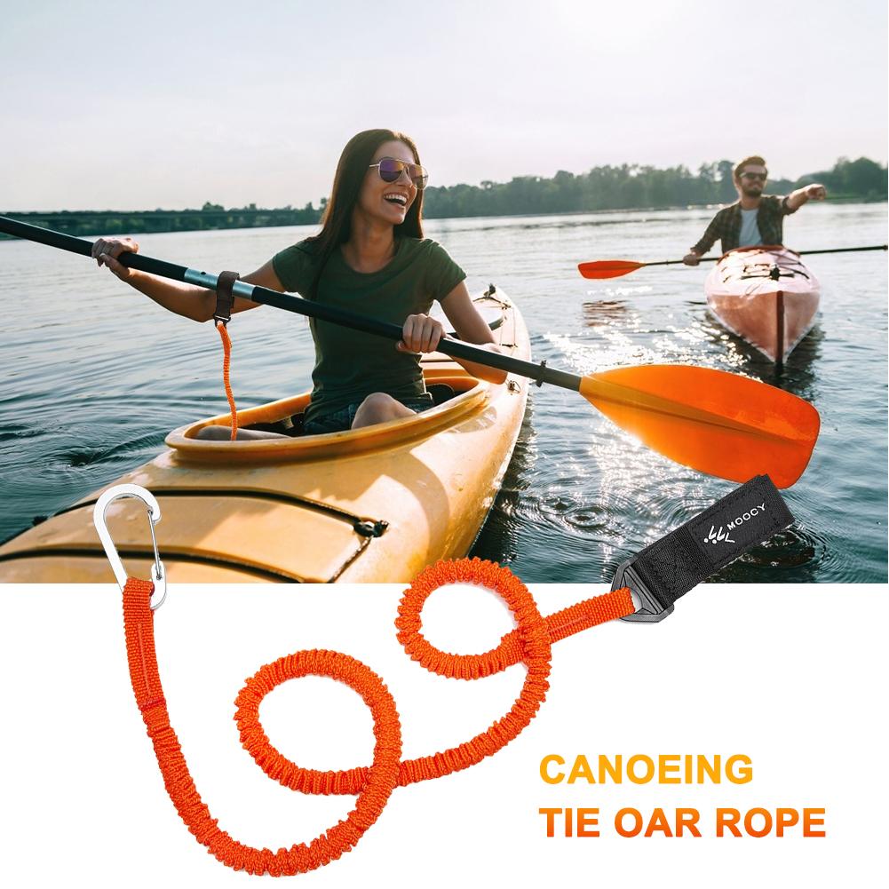 5-1PCS Elastic Kayak Canoe Pad - Fishing Kayak Paddle Leash recensione e prezzo