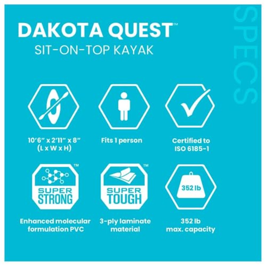 Sit-On-Top Inflatable Kayak Da - Fishing Kayak Sit In recensione e prezzo