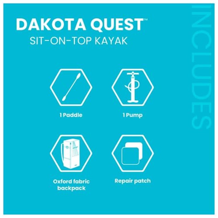 Sit-On-Top Inflatable Kayak Da - Fishing Kayak Sit In recensione e prezzo