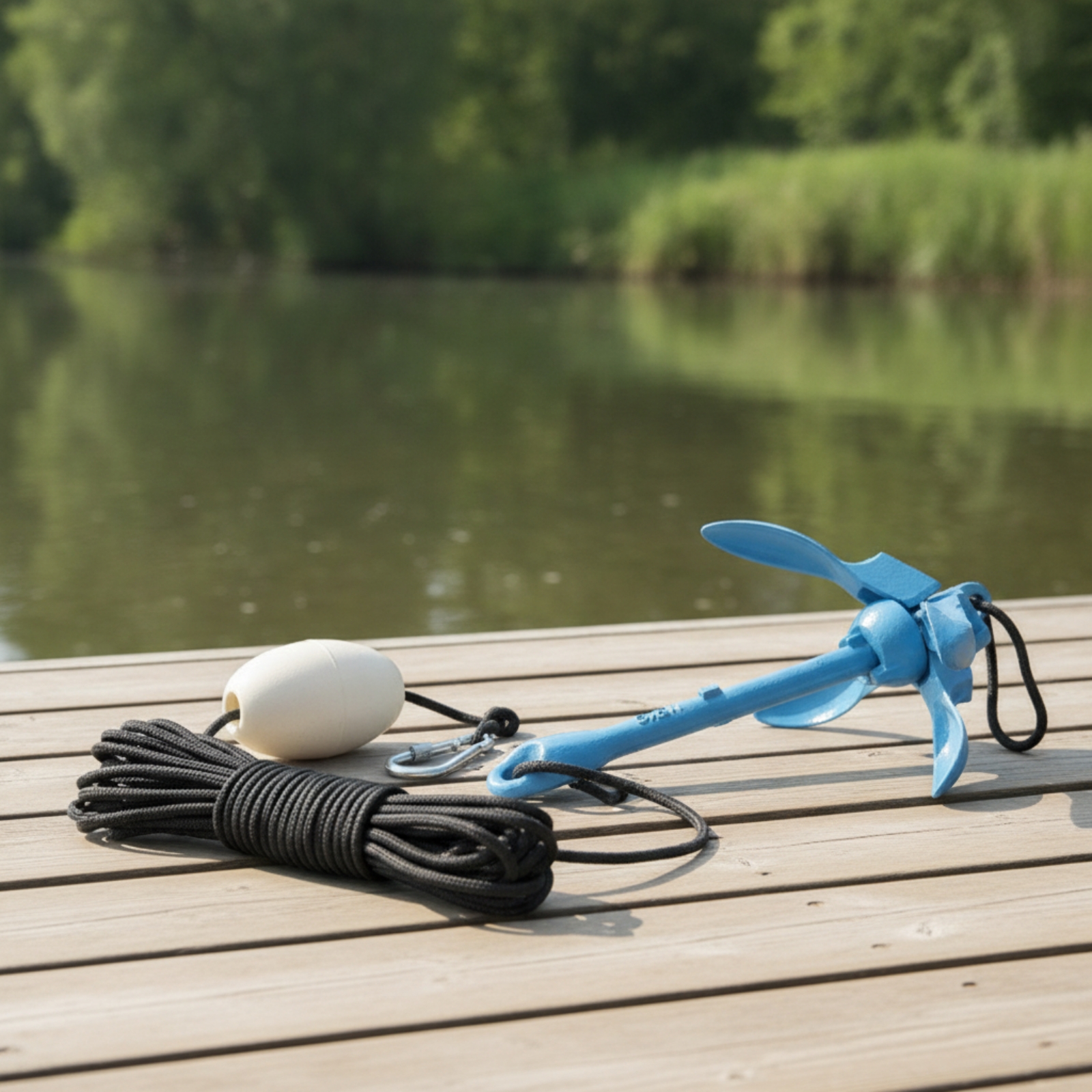 Folding Anchor Kit with Buoy a - Fishing Kayak Storage Bag recensione e prezzo