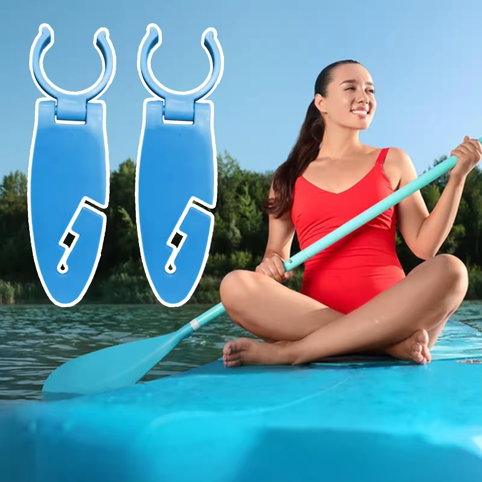 2pcs Stand Up Paddle Board Cli - Fishing Kayak Paddle recensione e prezzo
