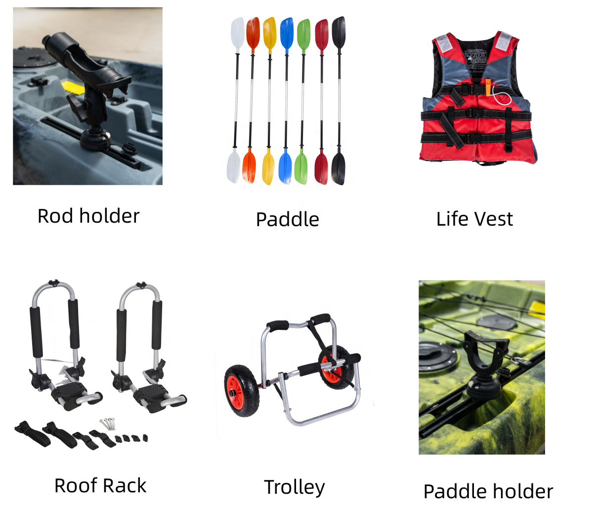 LSF  Aluminum Durable Hand Kay - Fishing Kayak Cart recensione e prezzo
