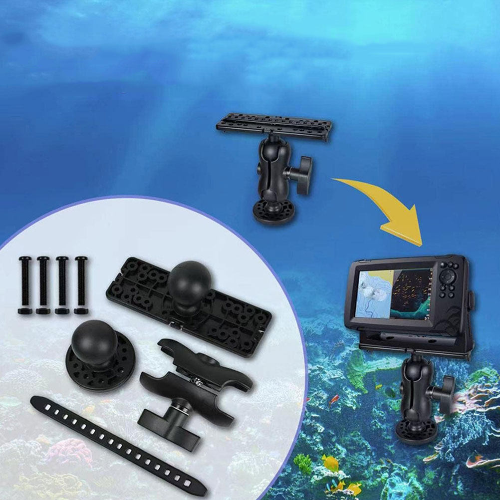 1Set 360 Degree Rotating Kayak - Fishing Kayak Fish Finder Mount recensione e prezzo