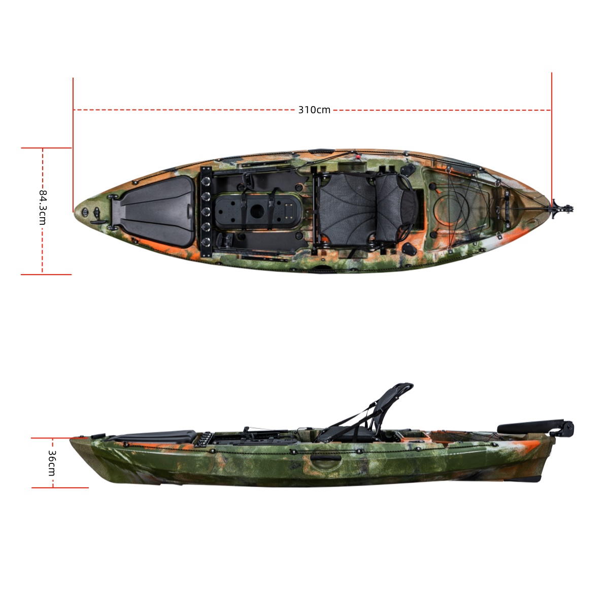 First-class Single Fishing Kay - Fishing Kayak Seat recensione e prezzo