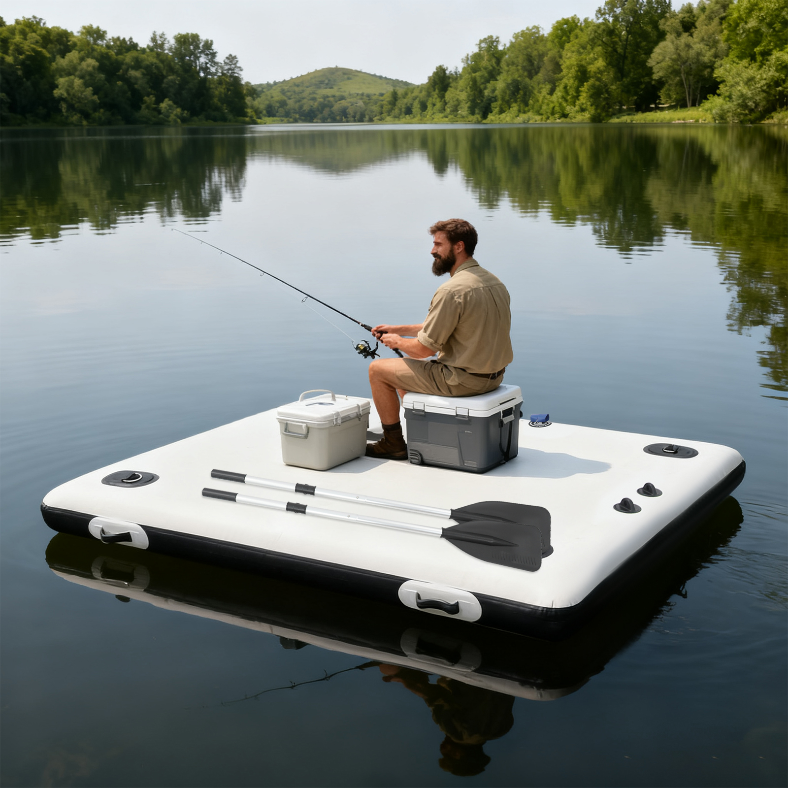 Inflatable Boats, Canoe Trolle - Fishing Kayak Cart recensione e prezzo