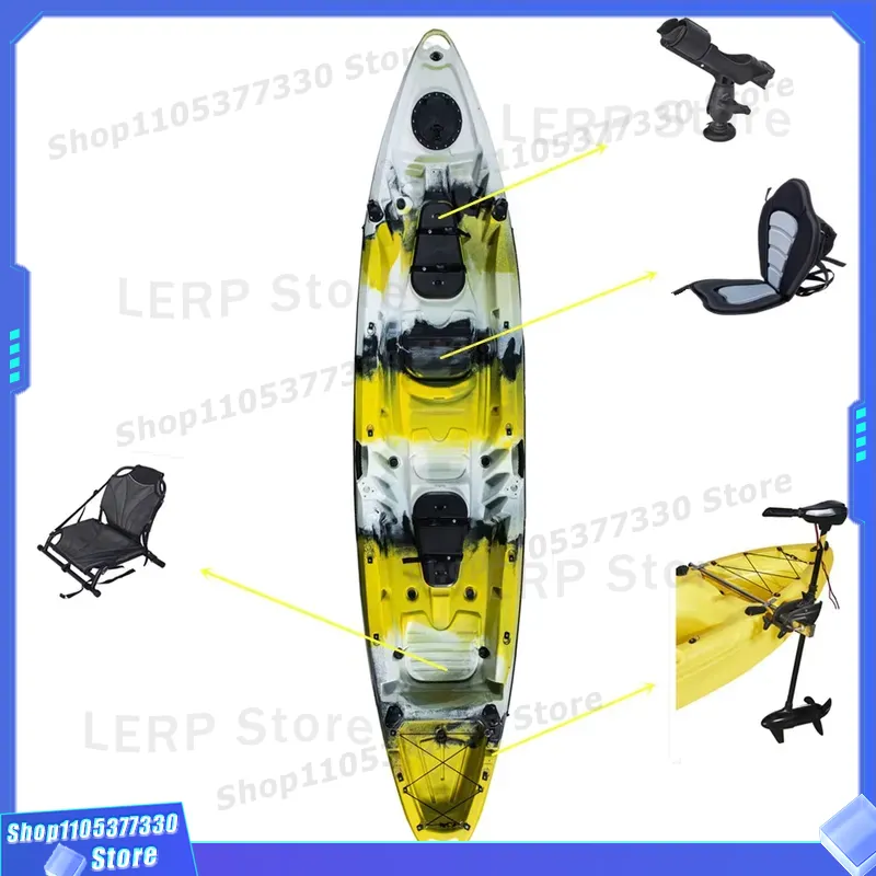 2 Person Plastic Rigid Sit Ton - Fishing Kayak Sit In recensione e prezzo
