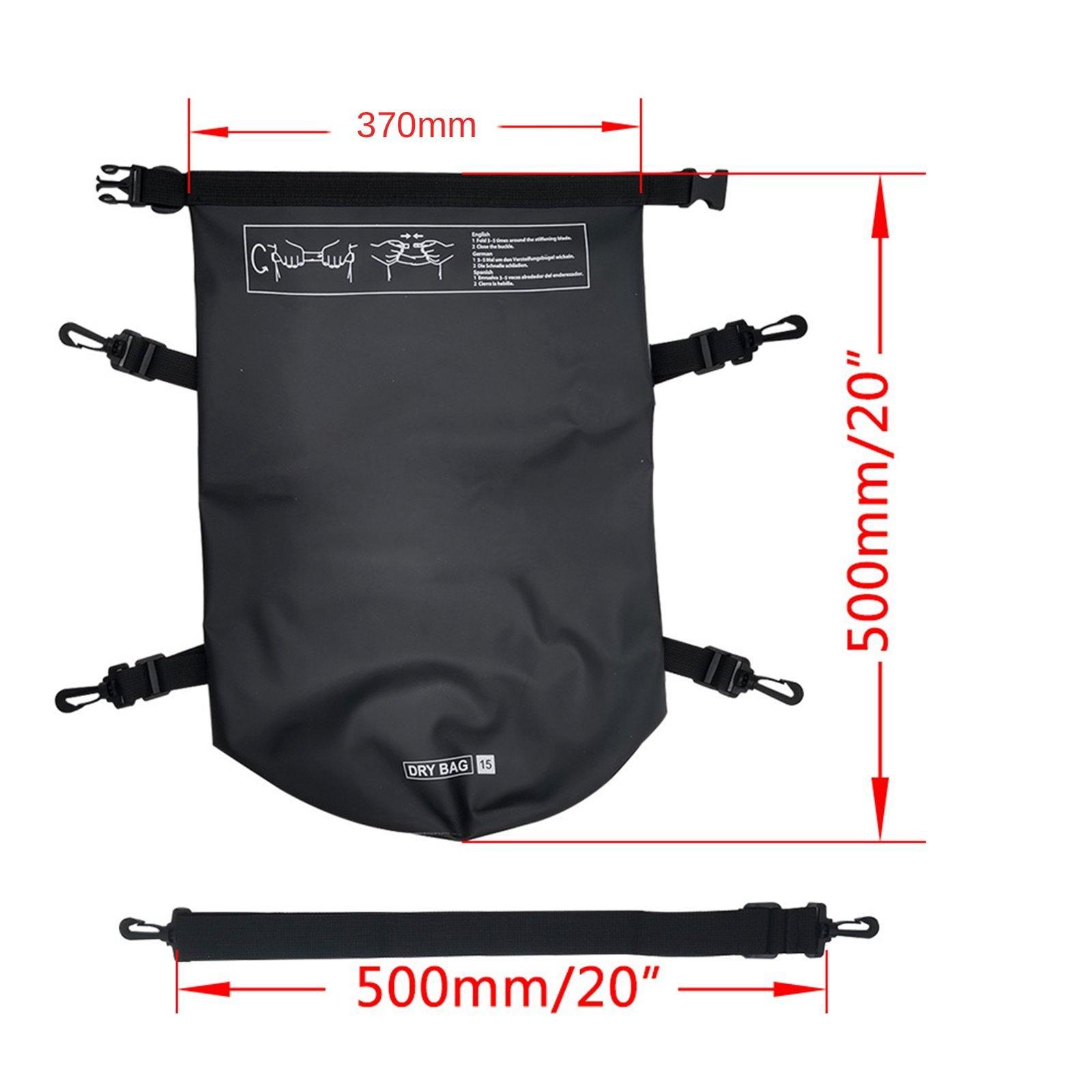 Waterproof Dry Bag Storage Adj - Fishing Kayak Storage Bag recensione e prezzo